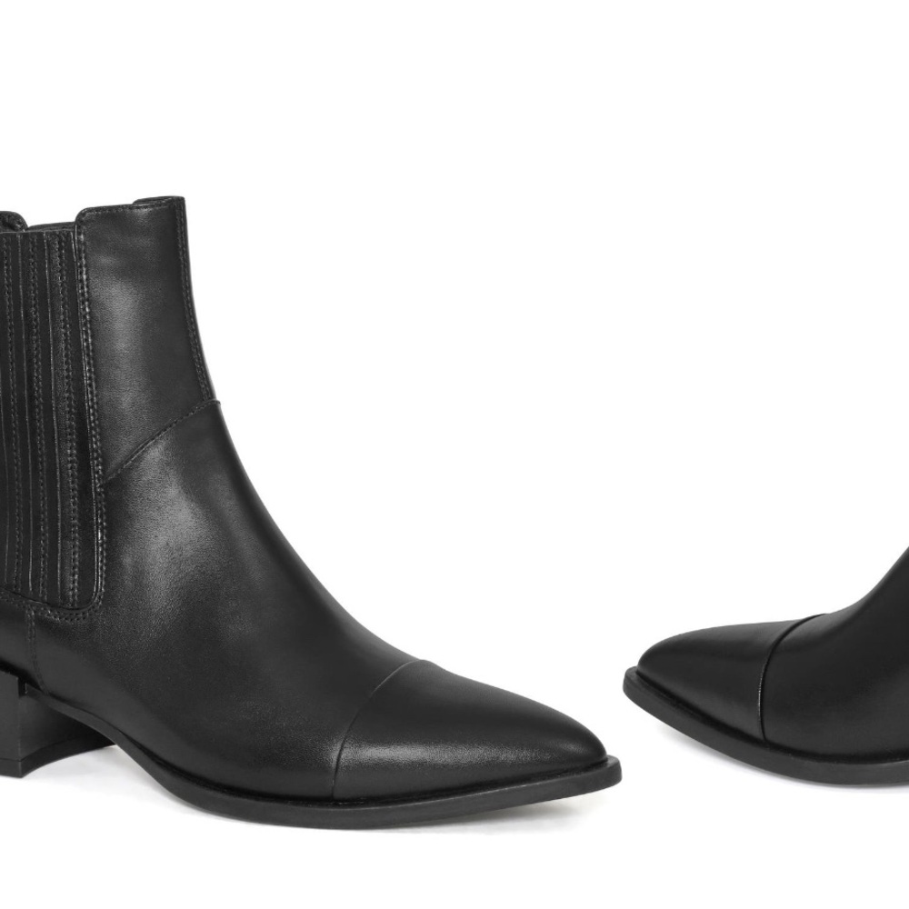 Vagabond Marja black western bootie